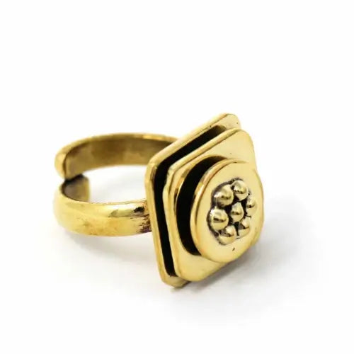 Fair Trade Handmade Gold Ring
