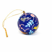 Indian Hand-Painted Papier-Mâché Ornaments | Ethical Holiday Gifts