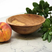 bowl carved by skilled artisans fair trade