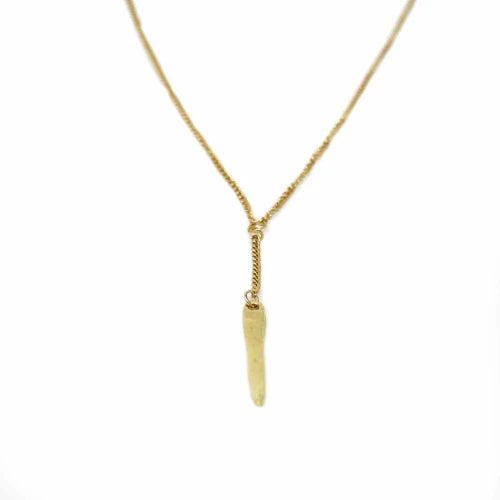 golden sage cone pendant necklace one stop hippy shop