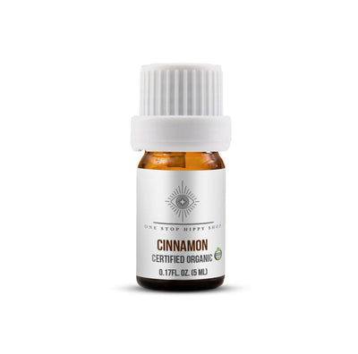 Essential Oil Natural & Organic Cinnamon - OneStopHippyShop