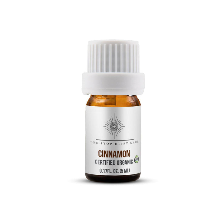 Essential Oil Natural & Organic Cinnamon - OneStopHippyShop