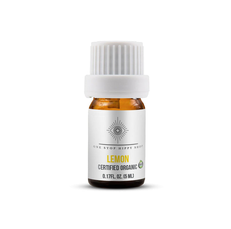 Essential Oil Natural & Organic Lemon - OneStopHippyShop